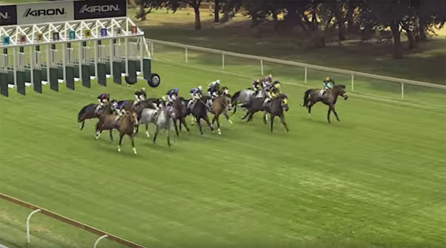 Virtual horse racing: betting