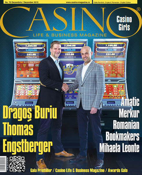 Обложка журнала Casino Life & Business