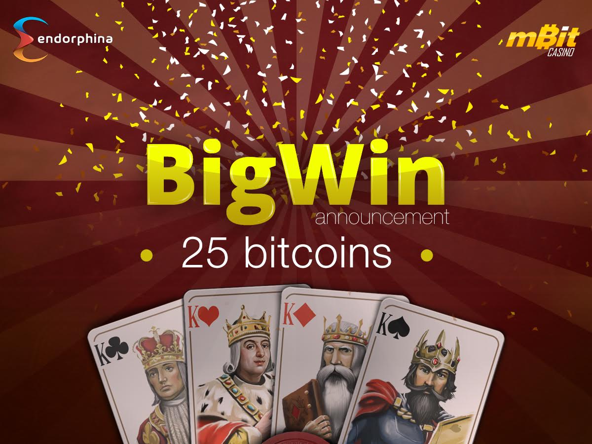 Большой выигрыш в mBit Casino