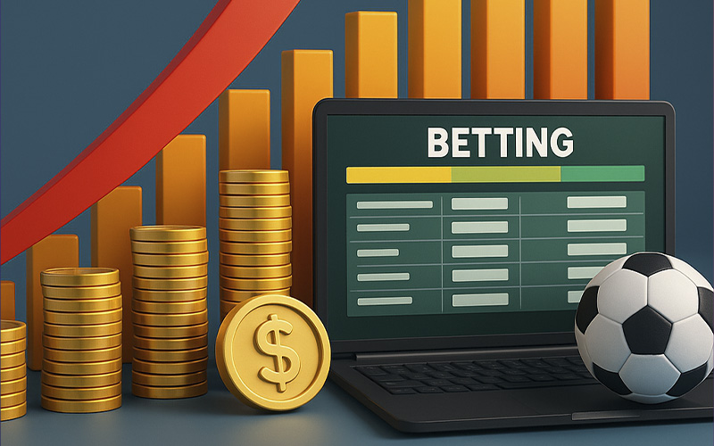 Prediction market functionality in betting